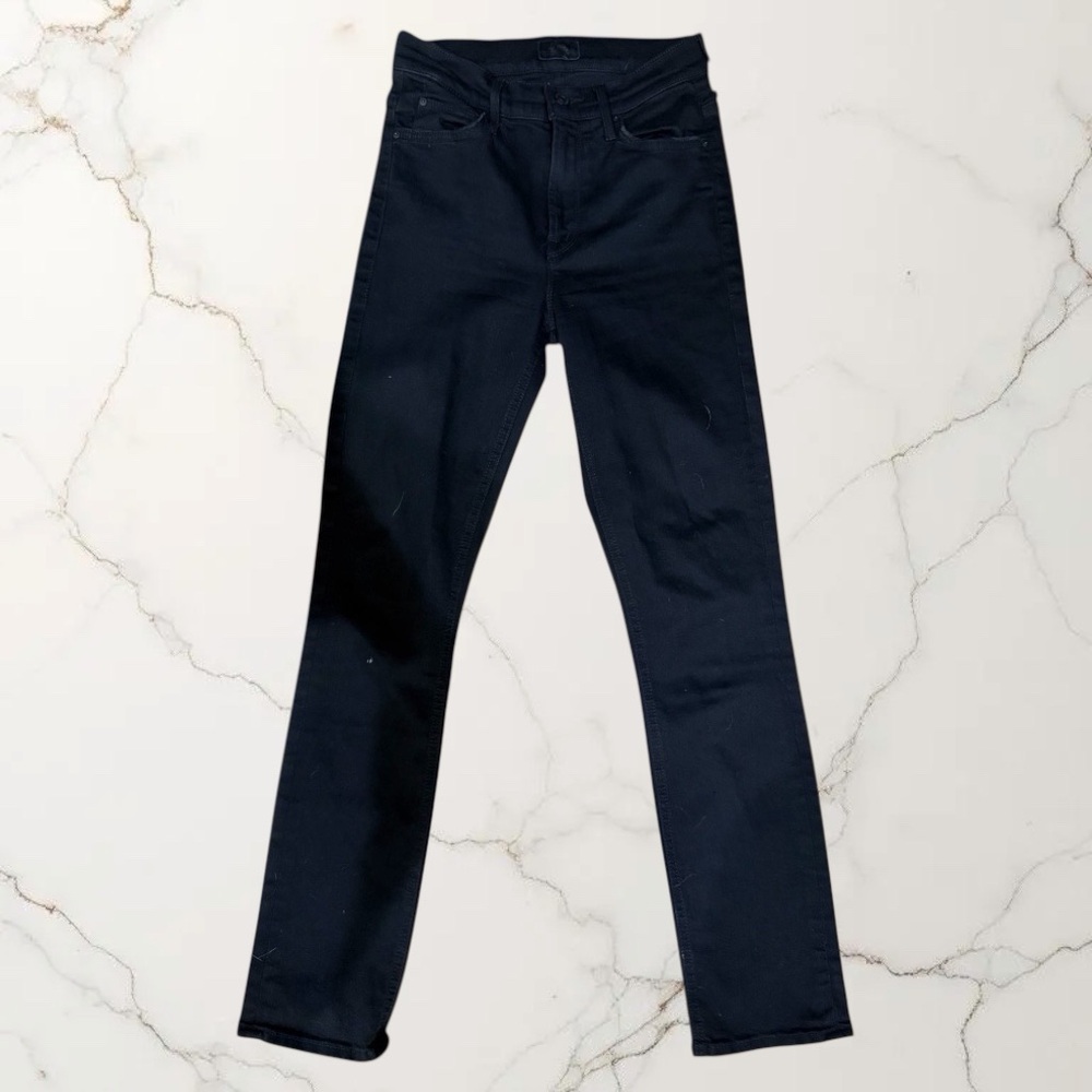 MOTHER Women's Black Skinny Jeans